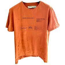 Maybe you would like to learn more about one of these? Off White T Shirts Aus Baumwolle Orange Grosse 0 10167084