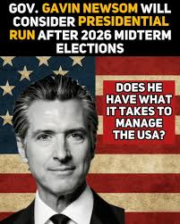 You want Gavin or nah? 🤔 ￼California Governor Gavin Newsom says he's open  to running for president — but not anytime soon. In a new interview with  CBS News Sunday Morning, Newsom