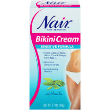 First of all, removing hair anywhere on your body is completely your decision—don't listen to anyone who tells you otherwise, or feel pressured into shaving, waxing, or using any other hair removal method. Nair Hair Remover Bikini Cream Sensitive Formula 1 7oz Walmart Com Walmart Com