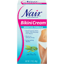 The hair growth in the public region is just like the hair growth on any other part of the body; Nair Hair Remover Bikini Cream Sensitive Formula 1 7oz Walmart Com Walmart Com
