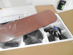 Springfield ii ceiling fan español p. Harbor Breeze Springfield Ii 52 In Black Indoor Ceiling Fan With Light Kit 5 Blade Flooring Lots Home Improvements Tools Auction 255 K Bid