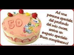 Cartoline Animate E Musicali Buon Compleanno 50 Anni Youtube Birthday Cake Birthday Cake