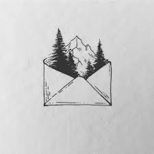 Sarah Hernandezs Instagram Post Wouldnt It Be Nice To Pack Some Mountains In An Envelope And Keep It Save Wha In 2020 Cool Art Drawings Drawings Pencil Art Drawings Envelope — this article is about envelopes in packaging. pinterest