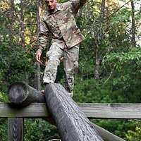 Spc. Diego Ruelas, a U.S. Reserve wheeled vehicle mechanic,