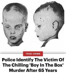 Identification of the Boy in the Box, a 60-year-old cold case in  Philadelphia