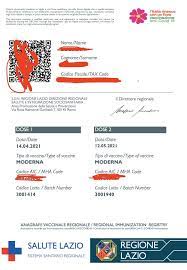 La proposta della regione lazio. How To Download Green Pass And What Is The Difference In Lazio Vaccine Certificate