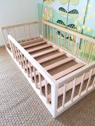 The idea is to set the bed in the corner of your bed to gain an instant beautiful bed. Diy Bed Frame For Toddler Novocom Top