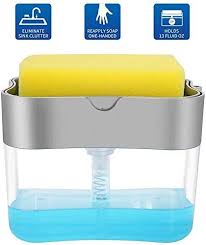 Check spelling or type a new query. Buy Sky Touch Soap Pump Dispenser And Sponge Holder For Kitchen Sink Dish Washing Soap Dispenser 13 Ounces Silver Online Shop Home Garden On Carrefour Uae