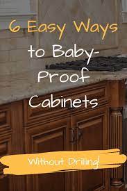 If you really want to see what trouble your baby or toddler can get up to in the kitchen get down to her level. Baby Safe Kitchen Cabinets Off 55
