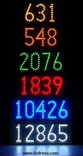 Ledress Led Lighted House Numbers For Your Street Address