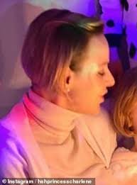 The former south african olympic swimmer, born charlene wittstock, said: Princess Charlene Of Monaco Appears Unrecognisable As She Shows Off A Very Daring Haircut Daily Mail Online