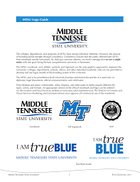 Tennessee state tigers basketball wikipedia. Mtsu Logo Guide