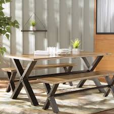 The smoked glass table top adds an earthy tone and is easy to maintain. Petronella 3 Piece Dining Set Teak Dining Set Outdoor Dining Set Rustic Outdoor Furniture