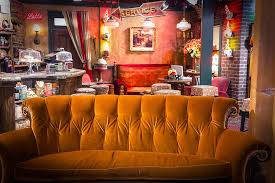 Friends Central Perk Coffee Shop Sofa Friends Central Perk Coffee Friends Apartment Small Coffee Shop