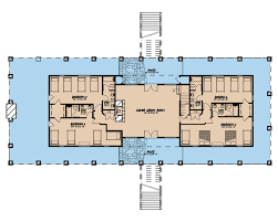 With house plans such as these, walking out from the basement into. Nelson Design Group House Plan 5018 Cumberland Lodge Coastal Waterfront Lake House Plan