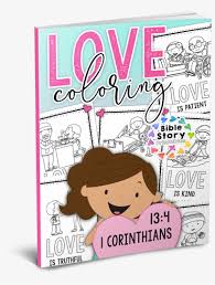 Love is patient love is kind coloring page. Valentines Day Bible Coloring Pages With Valentine Cartoon Transparent Png 795x1003 Free Download On Nicepng