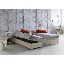 Perfetto per gli ospiti o seconde case. Letto Sommier Contenitore