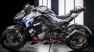 New 2019 Kawasaki Z1000 Limited Edition New Kawasaki Z1000 Custom By Wrapstyle Youtube