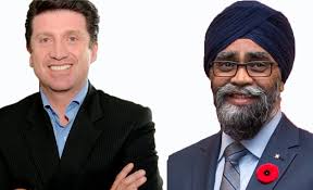 Ministro de defensa, ex director de presidencia de la república (dapre). Diego Molano Y Harjit Sajjan Ministros De Defensa La Linea Del Medio