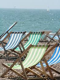 Deck Chairs Deck Chairs Beach Cafe Brighton Beach