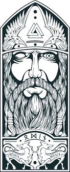 Here he learned nine powerful songs, and eighteen runes. Viking Norse God Odin Hand Carved Wooden Rune Box Ancient Treasures