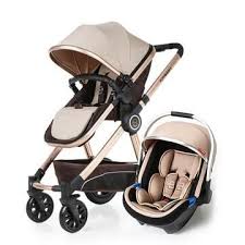 Gold Baby Brand Baby Stroller 3 In 1 With Car Safety Seat Baby Carriage Prams European Strollers Baby Strollers Baby Car Seats Baby Carriage
