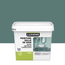 Toutes les performances sont atteintes après 15 jours de séchage. Peinture Salle De Bain Murs Meubles Carrelages Laguna 5 Satin Luxens 0 75 L Peinture Salle De Bain Carrelage Salle De Bain Salle De Bain