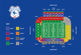 Stadium Map Cardiff