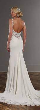 100 Open Back Wedding Dresses With Beautiful Details Trendy Wedding Dresses Fitted Wedding Dress Backless Wedding Dress