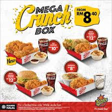 The country maintains a constant economical scale due. Texas Chicken New Mega Crunch Box Envictus