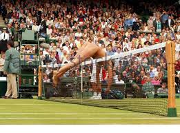 Official account of the championships, wimbledon. Wimbledon Tennis Finale Flitzer Stockfotografie Alamy