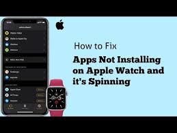 It can easily count your steps, measure your heart rate, and monitor your daily activity. Apps Not Installing On Apple Watch App On Iphone And Its Spinning In Ios 13 5 1 Fixed Youtube
