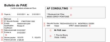 En me connectant à mon compte de l' ensap, je n'ai aucune de mes fiches de paie disponible. Comprendre Le Haut Du Bulletin De Paie