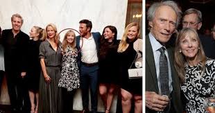 Clint eastwood in the mule (2018) | malpaso productions. Clint Eastwood S Entire Family Including His Secret Daughter Laurie Pictured For The First Time At The Mule Premiere Meaww