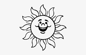 Printable black and white sun. Sun Clip Art Black And White Png Image Transparent Png Free Download On Seekpng