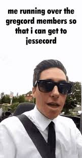Running Over Greg Cord GIF