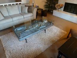 Han In Carbonite Coffee Table Custom Commission Coffee Table Cool Coffee Tables Solo Table Got it used so it already has a couple of good scratches.