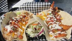The secret ingredient here is adding beer to the batter! Great American Bites Tasty Fish Tacos In Prime San Diego Location