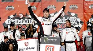 Chase elliott takes another win at. Brad Keselowski Surges In Overtime For Kansas Victory Nascar Com