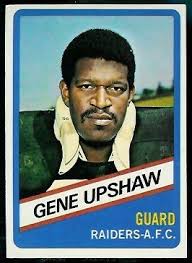 Gene Upshaw 1976 Wonder Bread 9 Vintage Football Card Gallery Oakland Raiders Football Football Cards Raiders Football