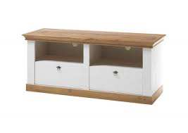 Vicco sideboard leon kommode schrank weiß sonoma eiche tv anrichte highboard. Kleiner Tv Schrank Im Landhausstil Pinie Weiss Eiche Mobel Stellbrink