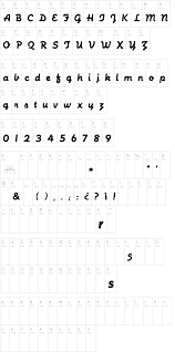 Different computer fonts have names, and you can identify them by their features. Machine Script Font Dafont Com