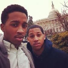 David and Tre'Darrius Sitting In A Tree