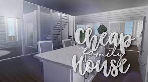 Grey aesthetic roblox decals ~ roblox bloxburg. Bloxburg Cheap Family House Youtube