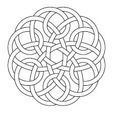 Celtic Knot Work Hexa One Piece By Peter Mulkers Celtic Quilt Celtic Knot Designs Celtic Patterns