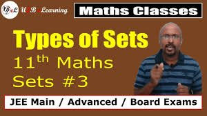 Empty Set Singleton Set Finite Set Infinite Set Equal Sets Class 11 Mathematics Learning Math Board Exam