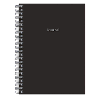Black Wire-O Journal