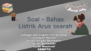 Arus listrik searah banyak digunakan dalam peralatan rumah tangga, hal ini karena komponen elelktonika sebagian besar adalah menggunakan arus searah. Fisika Kelas 12 Soal Bahas Listrik Arus Searah Youtube