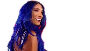Sasha banks (#104) cast zinc alloy inlaid with hard synthetic color enamel. Wwe Sasha Banks Free Png Image Png Arts