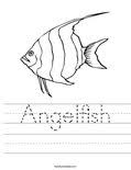 Angelfish printable coloring pages this is quite typically leading the most beautiful setting. Angelfish Coloring Page Twisty Noodle